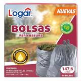 Logar Bolsas Para Basura 90 pzas de 147.6 l
