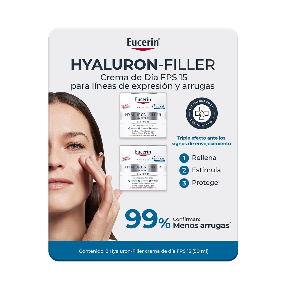 Eucerin Hyaluron Filler Crema 2/50 ml Eucerin Hyaluron Filler Crema 2/50 ml