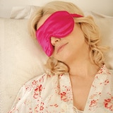 Aroma Home, Antifaz para Dormir Satinado, Rosa