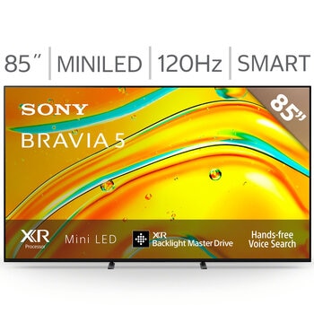 Sony Pantalla 85" BRAVIA 5 Miniled 4K Google TV