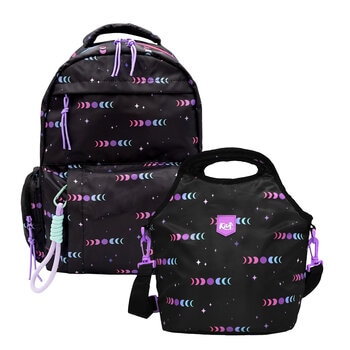 Mochila con Lonchera Kiut Norma Varios Colores