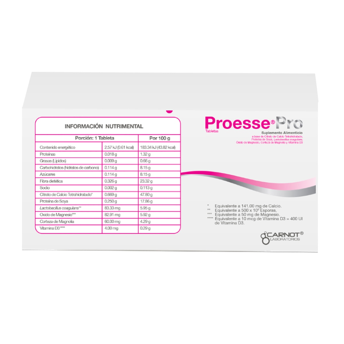 Proesse Pro 30 Tabletas 