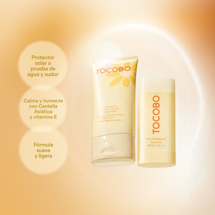 Tocobo Bloqueador Solar Corporal 2 pzas de 150 ml + 1 Barra de 18 g Tocobo Bloqueador Solar Corporal 2 pzas de 150 ml + 1 Barra de 18 g