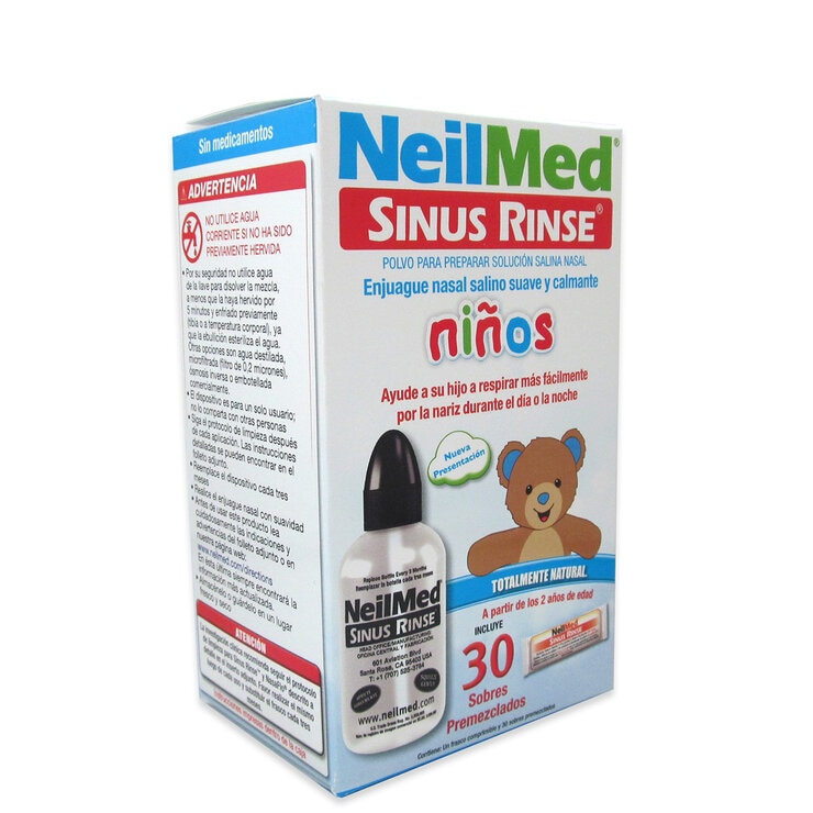 NeilMed Sinus Rinse niños 120 Sobres premezclados