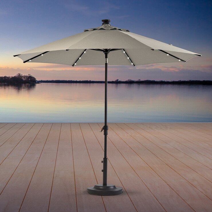Sombrilla de Patio Proshade de 3m con Luces LED Color Beige | Costco México