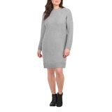 Dalia Vestido Tipo Suéter para Dama Gris Extra Grande