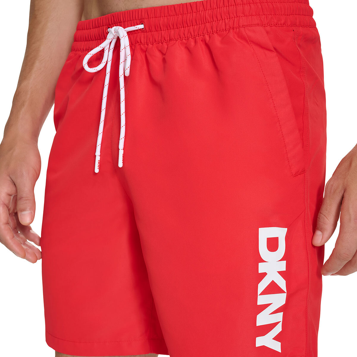 DKNY Traje de baño para Caballero rojo extra grande