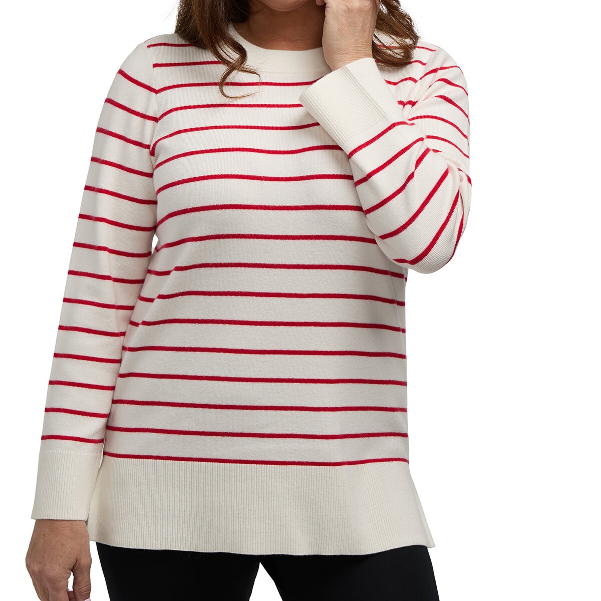 Teddi Rose Suéter para Dama Rojo Extra Grande