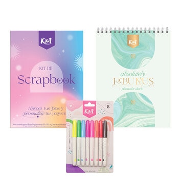 Kiut 3 Pack Scrapbook y Planeador