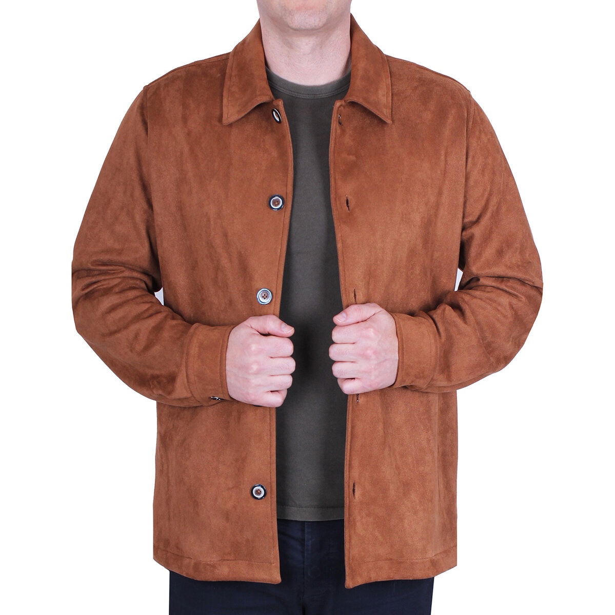 Emporio Colombo, Sobrecamisa para Caballero Color Camello