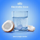 Seltz Electrolitos 3 Tubos con 13 Tabletas Efervescentes c/u Sabor Coco Seltz Electrolitos 3 Tubos con 13 Tabletas Efervescentes c/u Sabor Coco