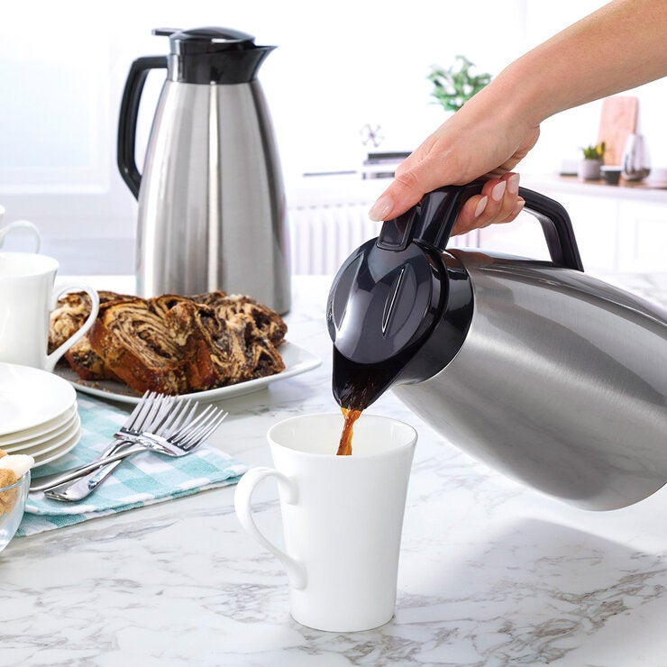 Kamenstein Juego de Termos de Acero Inoxidable con Aislamiento al vacío de 950 mL, 2 piezas Kamenstein Juego de Termos de Acero Inoxidable con Aislamiento al vacío de 950 mL, 2 piezas