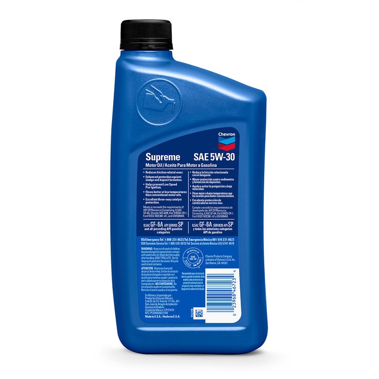 Chevron Aceite 5w30 12/946ml