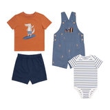 Pekkle Conjunto de 4 piezas para Niños y Niñas Varias Tallas y Colores