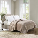 Monte & Jardín Cobija Tamaño Queen 229cm x 229cm, Beige