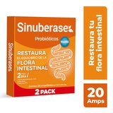 Sinuberase suspensión 2 Billones UFC 2 Cajas con 10 Ampolletas