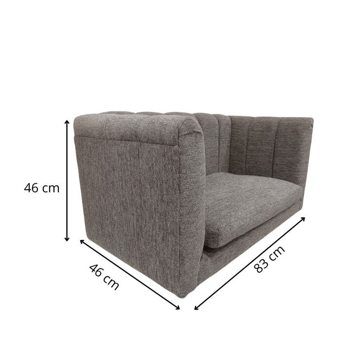 Maypet, Sofa para Mascota, Color Gris, Capacidad hasta 20 Kg