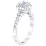 Anillo de Diamantes 1.00ctw, Oro Blanco de 14K