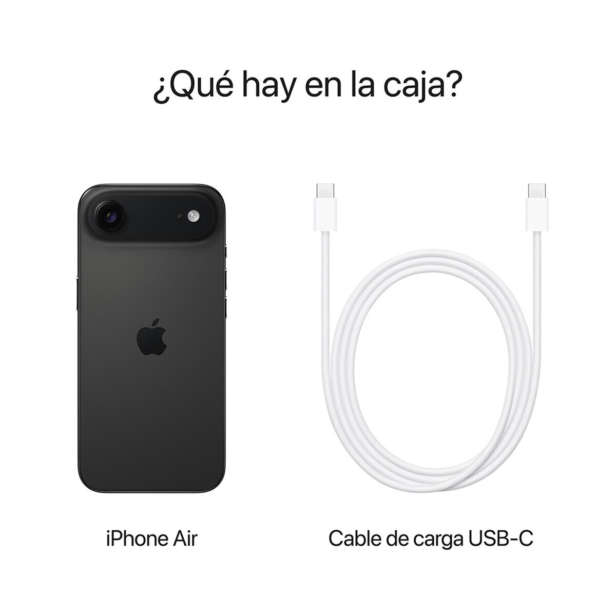 Apple iPhone Air 256GB Negro Espacial