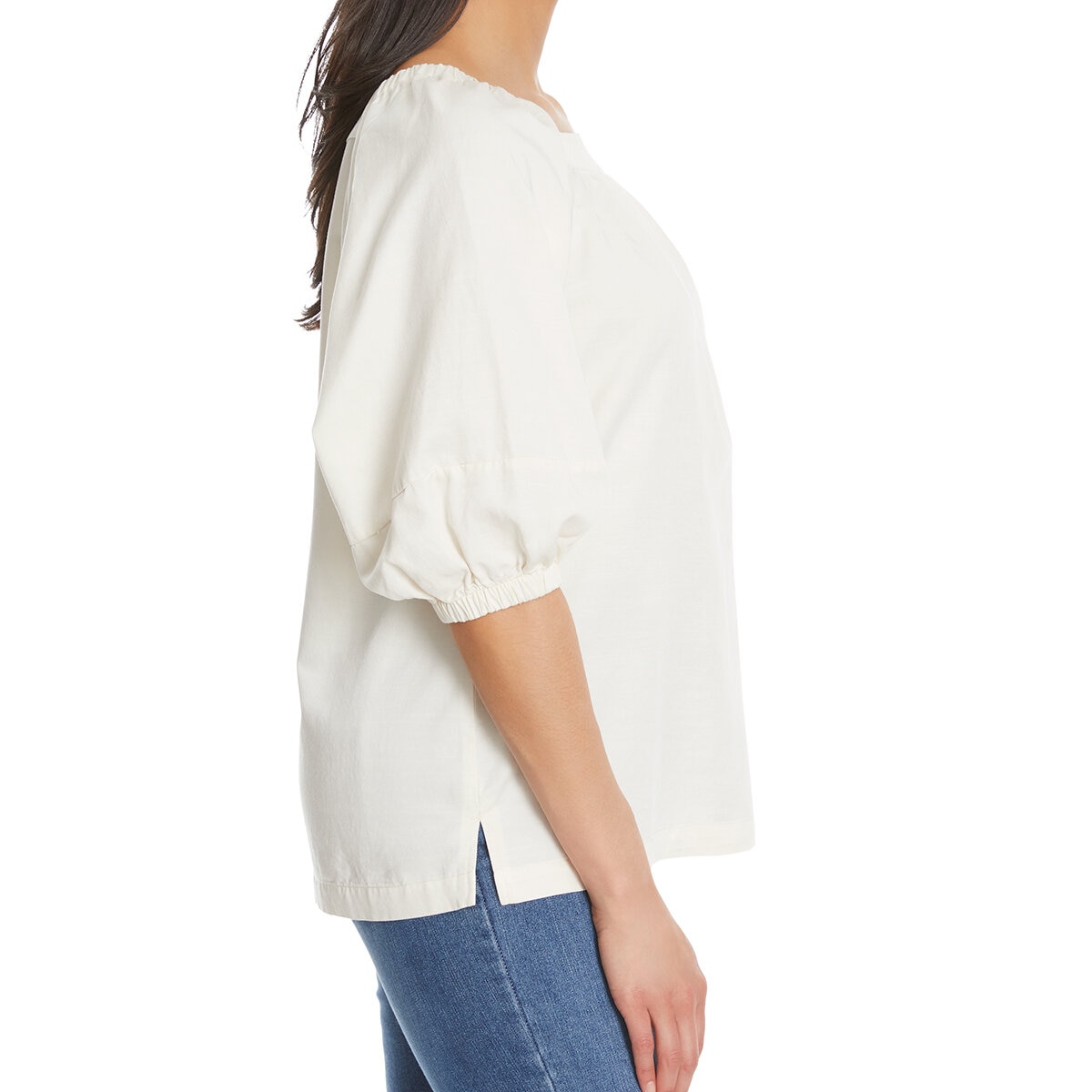Jessica Simpson Blusa para Dama Blanco Grande