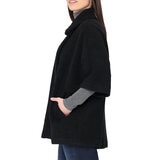 Nicole Miller Original Chamarra para Dama Negro Chica / Mediana