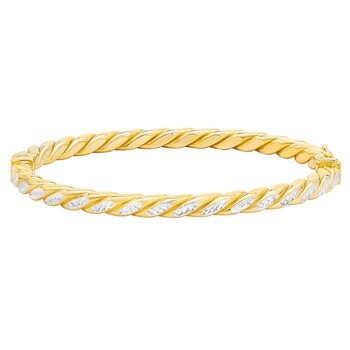 Pulsera, Oro Dos Tones de 14K