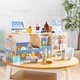 Melissa & Doug, Cool Scoops Heladería, Juego de 42 piezas.