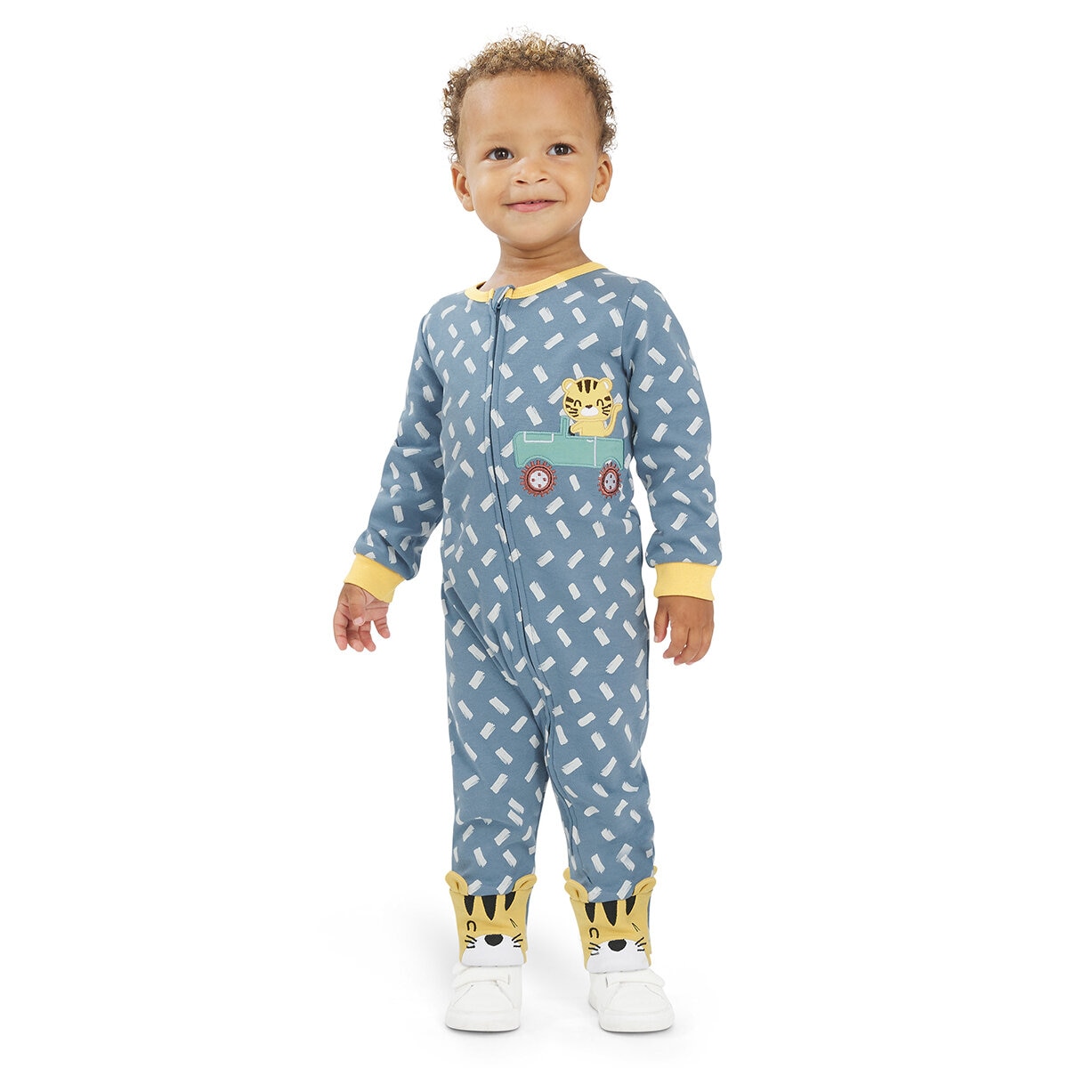 Koala Kids Mameluco 3 piezas para Bebé Tigre 24 Meses