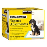 Kirkland Signature tapete entrenador para perro 100 piezas