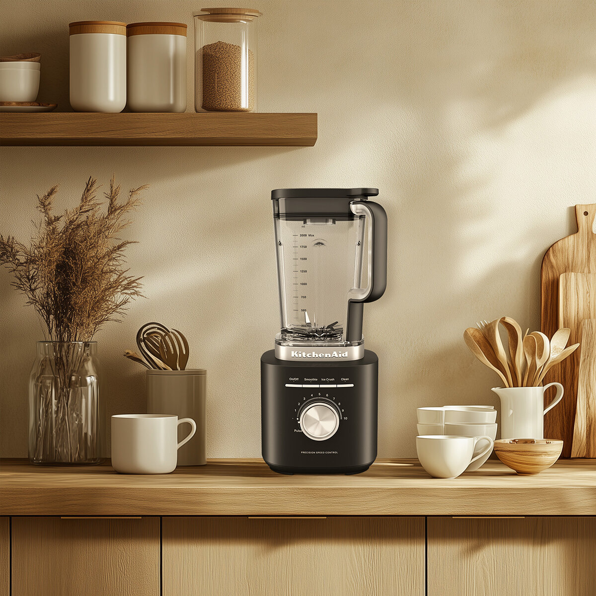 KitchenAid, Licuadora Pure Power 10 Velocidades, Color Negro