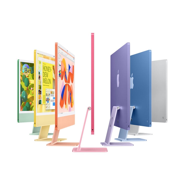 Apple iMac 24" 512GB 4.5K Chip M4 Verde CPU de 10 Núcleos GPU de 10 Núcleos Memoria Unificada de 24GB