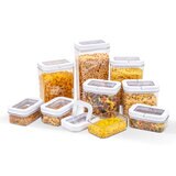 AG Box, Set de 9 Contenedores con Tapa Hermética