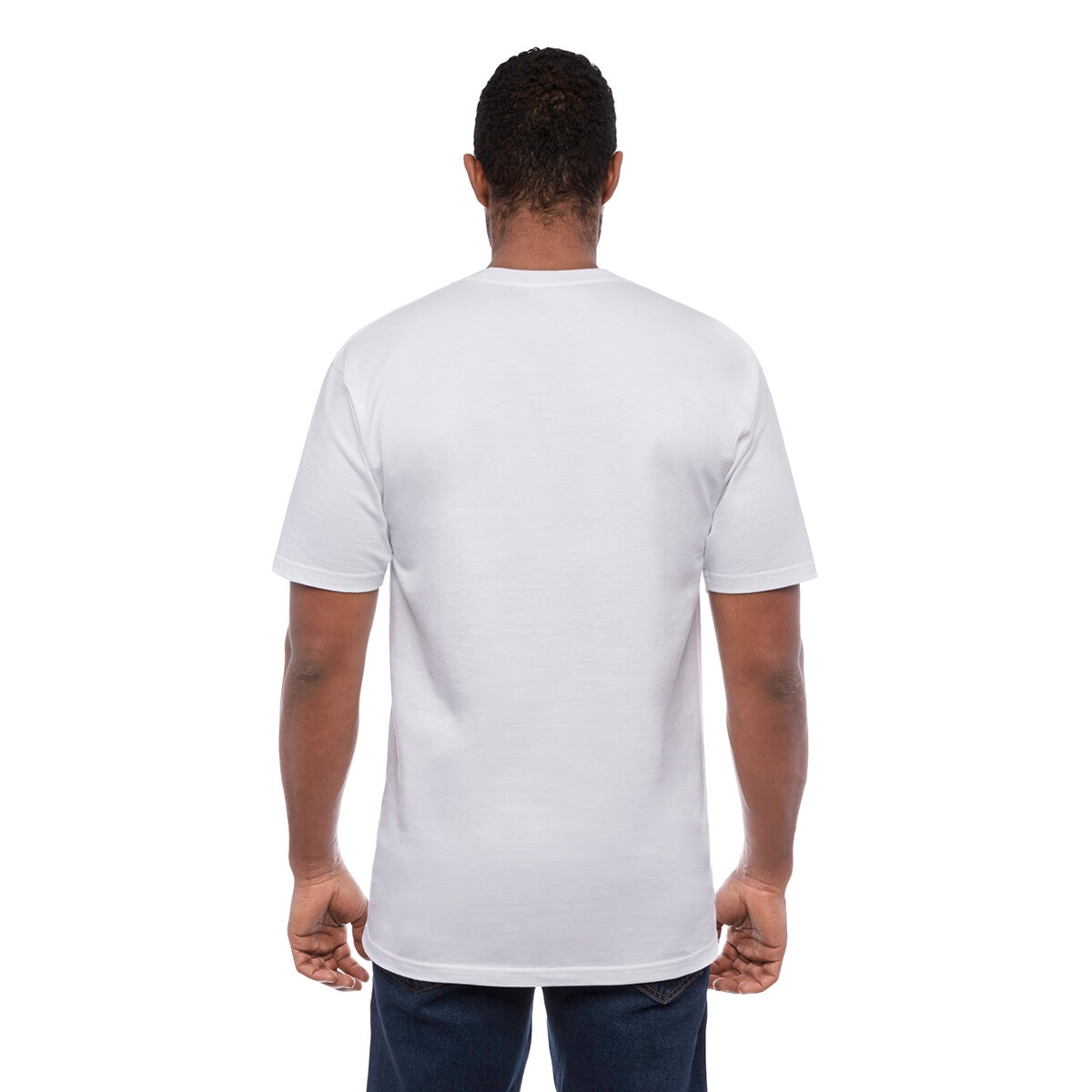 Kirkland Signature Playera de manga corta para Caballero 6 piezas Chica Blanco