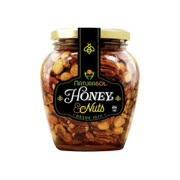 Naturasol Miel De Abeja con Nueces 800 g