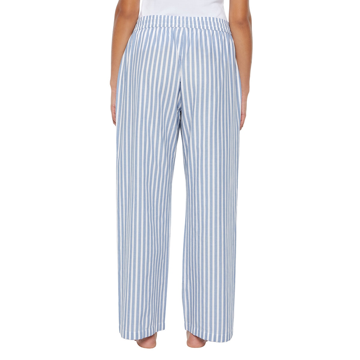 Wildfox Conjunto de Pantalones de Pijama para Dama Azul y Verde Extra Grande