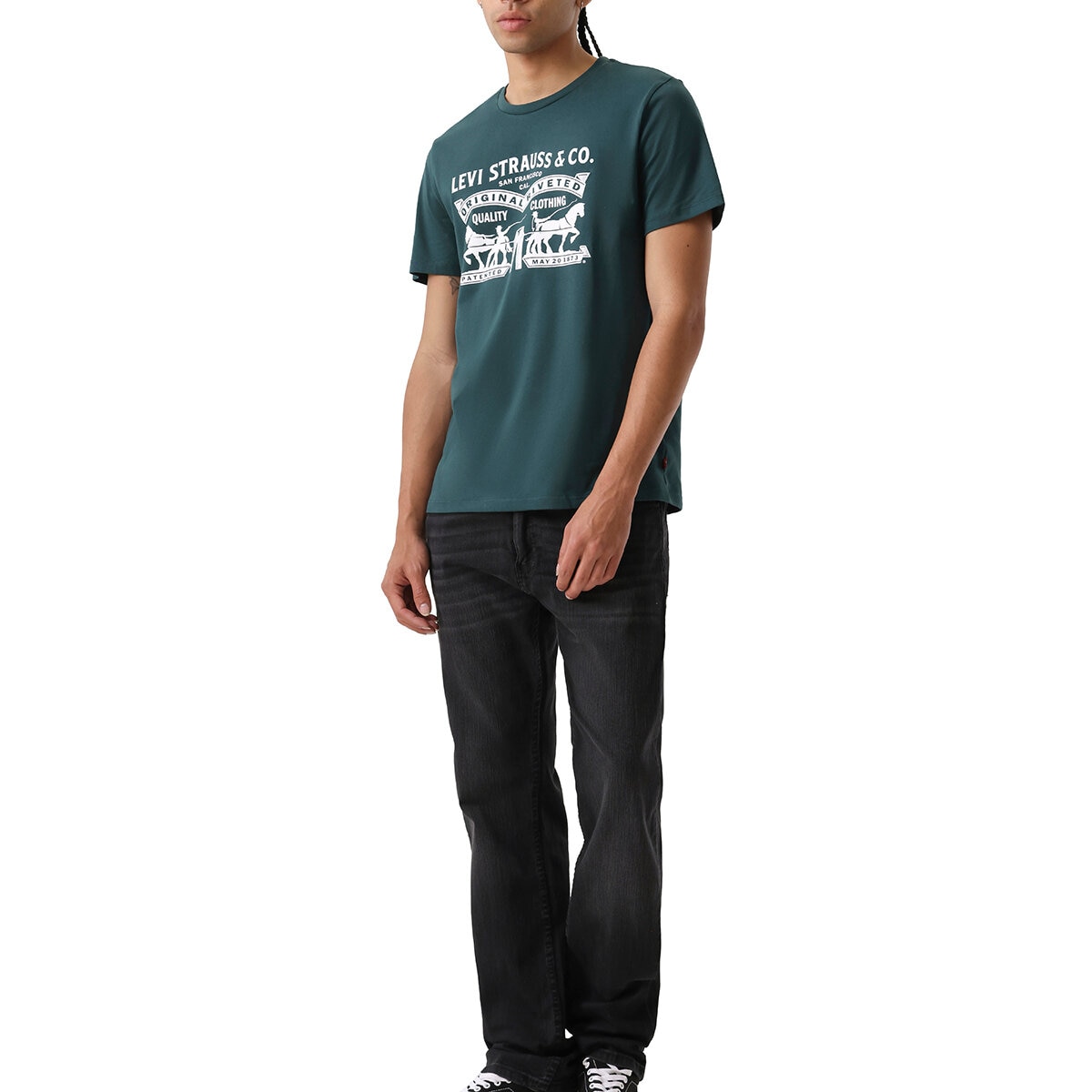 Levi's Pantalones para Caballero Negro 34x30