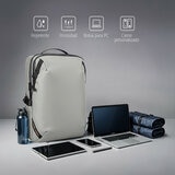 Mark Ryden, Mochila Versátil, Repelente al Agua, Color Gris Oxford