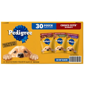 Pedigree Alimento para Perros Adultos Multisabor 30 pzs de 100 gr