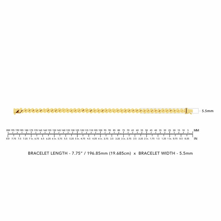 Pulsera, Oro Amarillo 14K