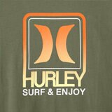 Hurley Playera para Caballero Verde Extra Grande