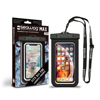 Seawag, Combo de 2 Fundas Sumergibles para Smartphone Tamaño Max, Varios Colores