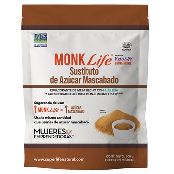 Monk Life Sustituto de Azúcar Mascabado 500 g
