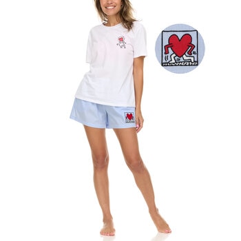 Keith Haring Conjunto de Pijama para Dama Varias Tallas y Colores