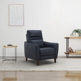Aiden & Ivy, Sillón Reclinable de Piel con Sistema Eléctrico