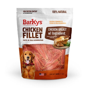 BarKys Filete de Pollo Deshidratado para Perros 500 gr