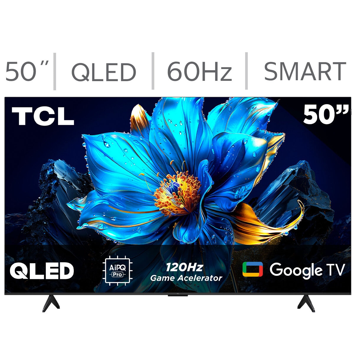 TCL Pantalla 50" QLED 4K Google TV TCL Pantalla 50" QLED 4K Google TV