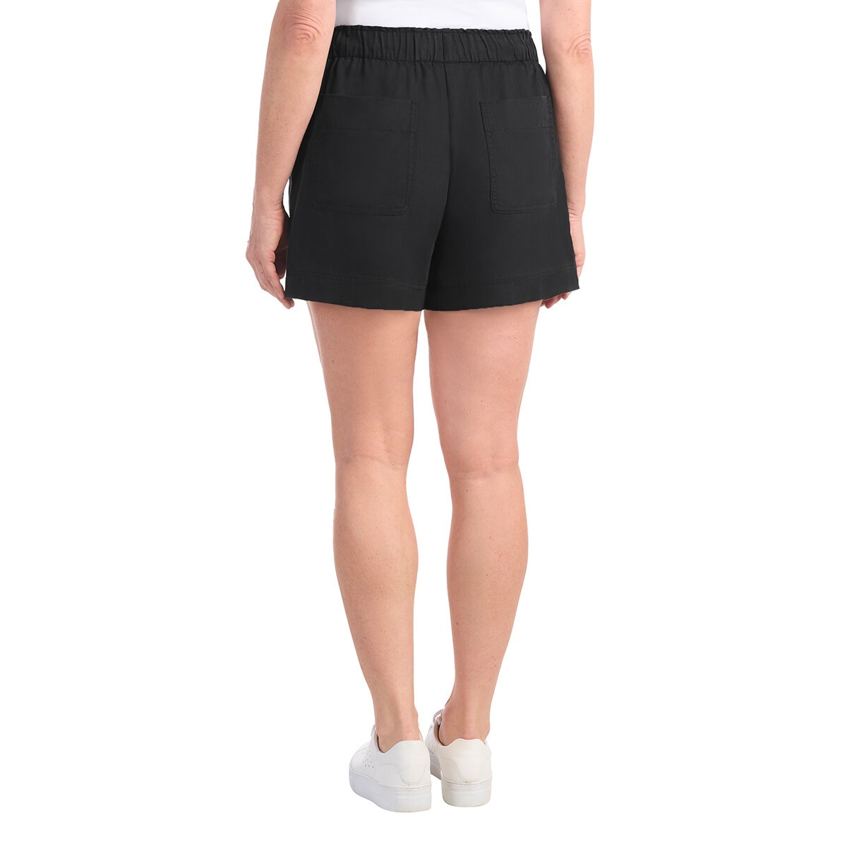 Hilary Radley Shorts para Dama Negro Grande