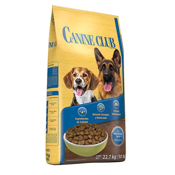 Canine Club Alimento para Perro 22.7 kg