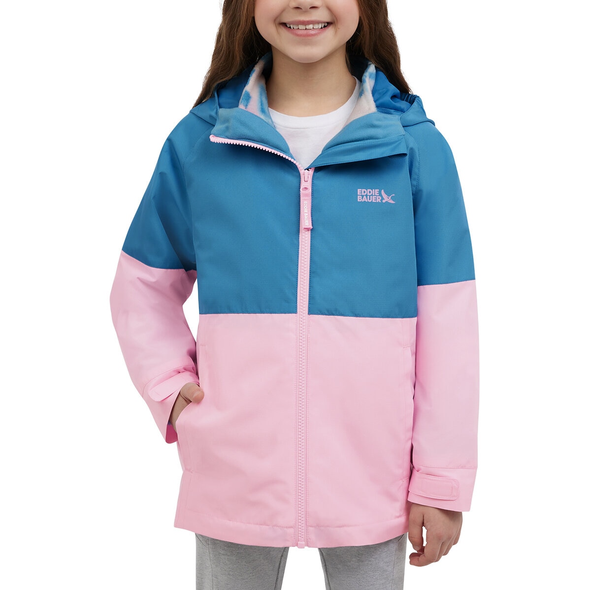 Eddie Bauer Chamarra 3 en 1 para Niños y Niñas Rosa 14 / 16 Años
