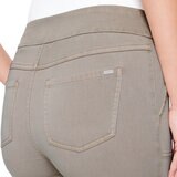 S.C. & CO Pantalones Capri para Dama Gris Extra Grande